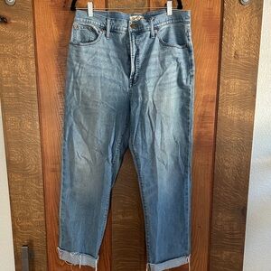Madewell Women's Straight Leg Jeans - Light Blue